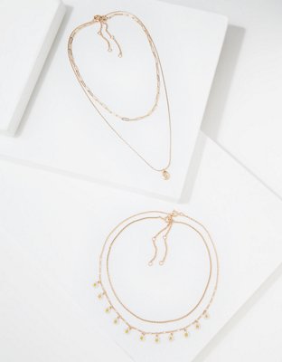 American Eagle AEO Daisy Necklaces 4-Pack — фото 2