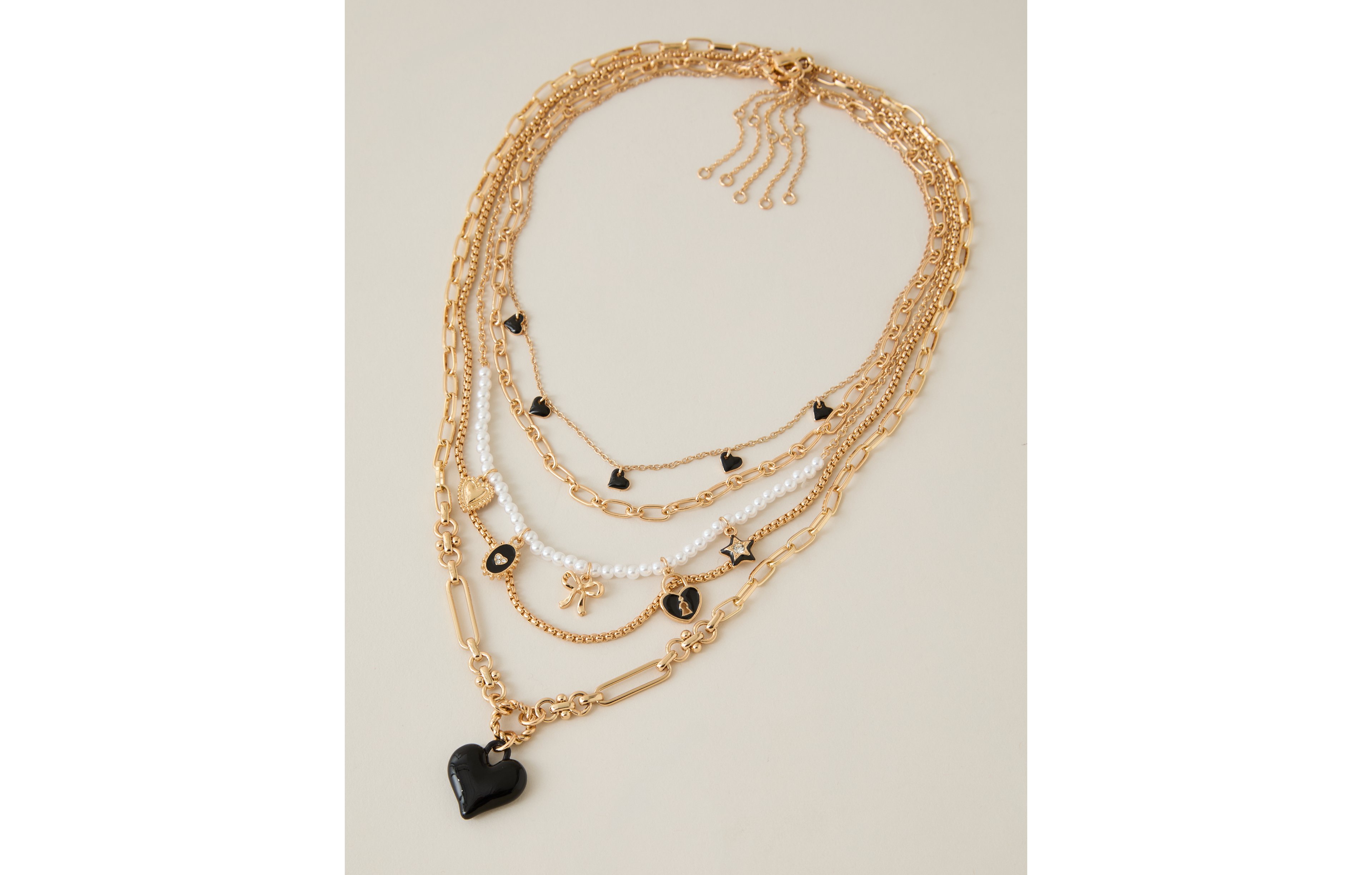 AEO Black & Gold Choker 5-Pack