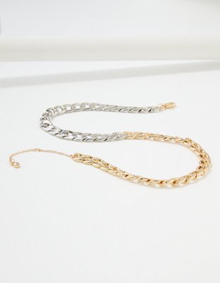 American Eagle AEO Two-Tone Chain Necklace — фото 2