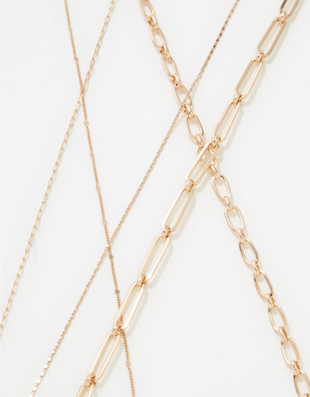 AEO Gold Chokers 5-Pack