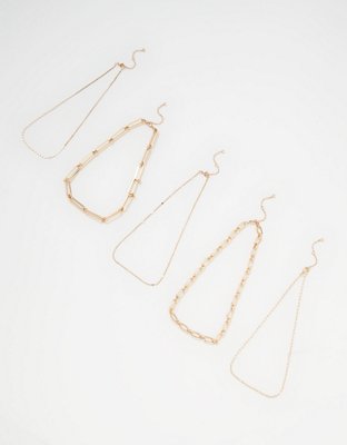 AEO Gold Chokers 5-Pack