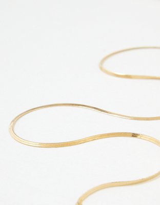 American Eagle AE Keepers Collection 14K Gold Plated Snake Chain — фото 4