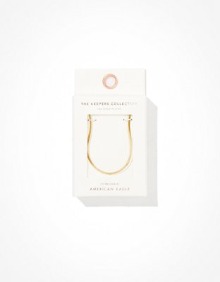 American Eagle AE Keepers Collection 14K Gold Plated Snake Chain — фото 3