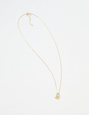 American Eagle AE Demi-Fine 14K Gold Locket Necklace — фото 2