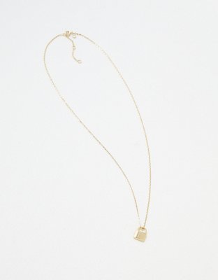 AE Demi-Fine 14K Gold Locket Necklace
