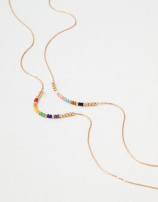 AEO Pride Necklace 2-Pack