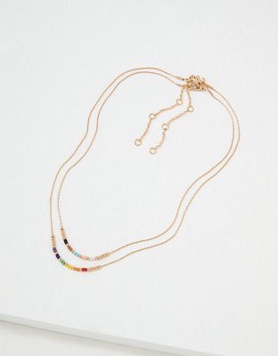 AEO Pride Necklace 2-Pack