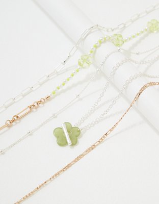 Aerie AEO Floral Toggle Necklace 5-Pack — фото 2