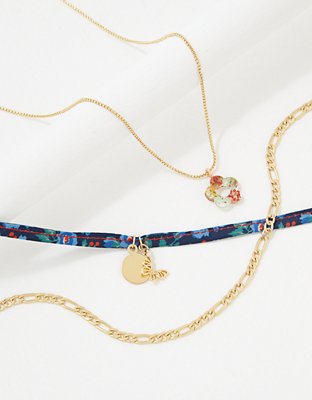 AEO Paquete de 3 collares con pasador