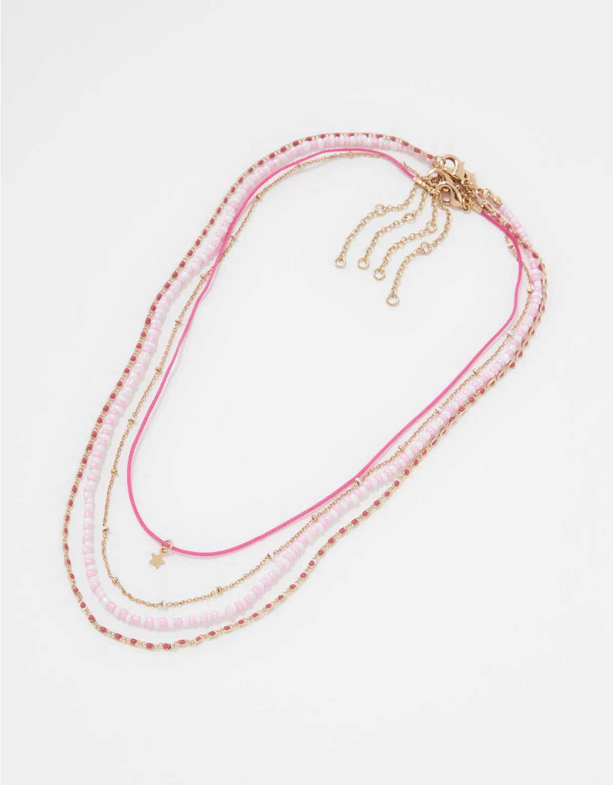 AE Think Pink Necklace 4-Pack