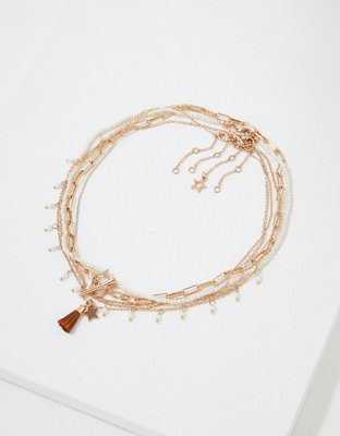 AEO Star Necklace 5-Pack from American Eagle - $9.98