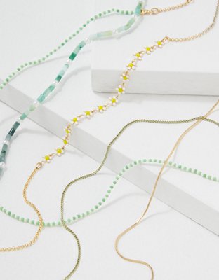 AEO Jade + Daisy Choker 5-Pack