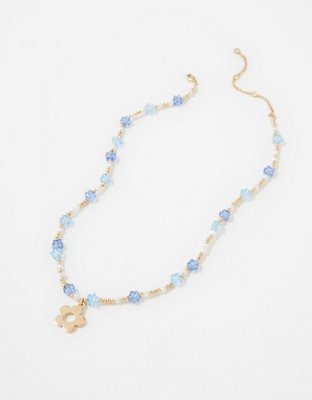 American Eagle AEO Daisy Beaded Necklace — фото 2
