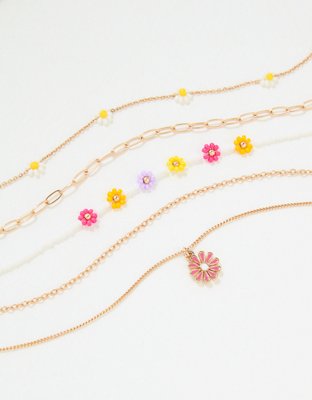 AEO Daisy Choker 5-Pack