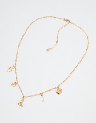AEO Gold Western Single Necklace