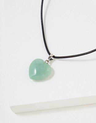 American Eagle AEO Heart Stone Necklace — фото 2