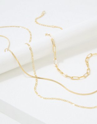 American Eagle AEO Core Necklace 3-Pack — фото 2