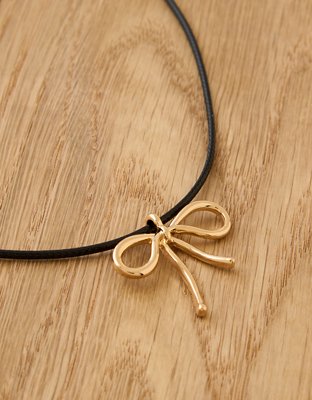 AEO Metal-Bow Necklace