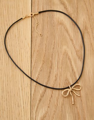 AEO Metal-Bow Necklace