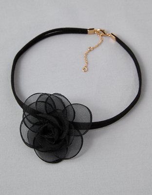 AE Rosette Choker Necklace | American Eagle