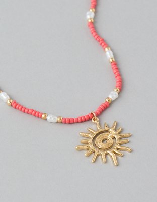 American Eagle AEO Celestial Beaded Necklace — фото 2