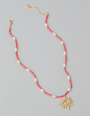 AEO Celestial Beaded Necklace