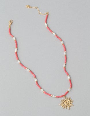 AEO Celestial Beaded Necklace