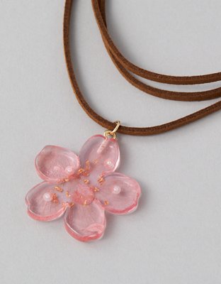 AEO Daisy Glass Necklace