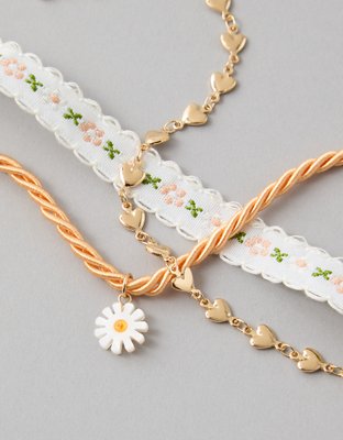 AEO Rosette Choker 3-Pack