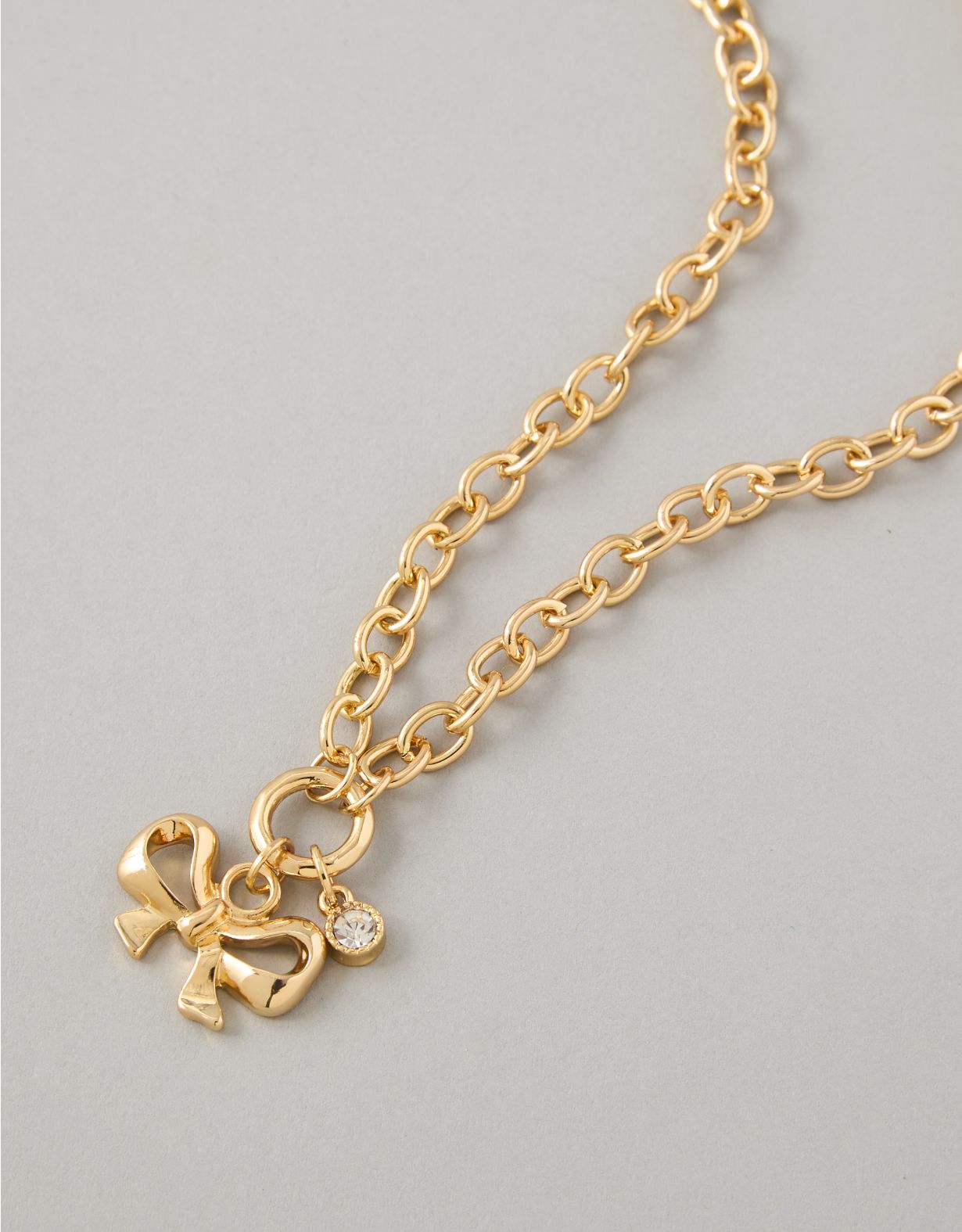 AEO Bow Chain Necklace