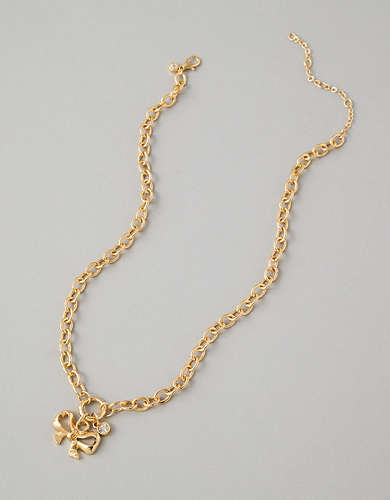 AEO Bow Chain Necklace