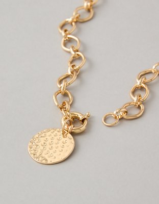 AEO Chunky Coin Necklace