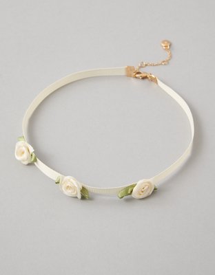 AEO Rosette Choker Necklace