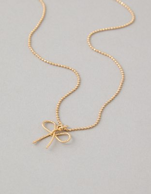 AEO Bow Necklace