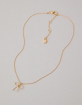 AEO Bow Necklace