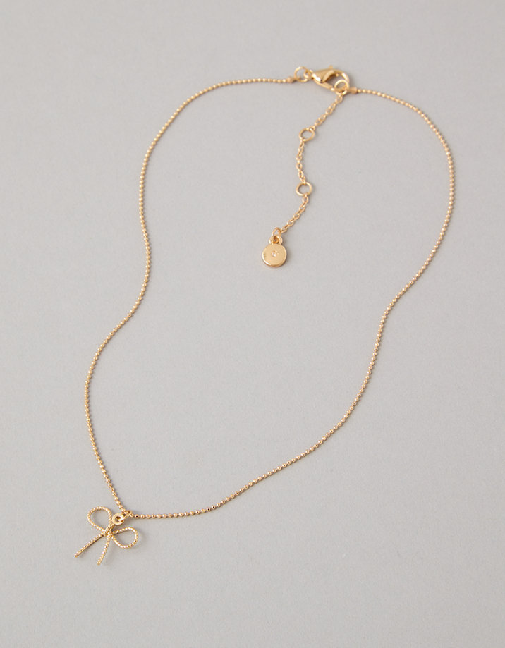 AEO Bow Necklace