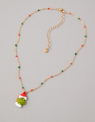 AEO Grinch Necklace