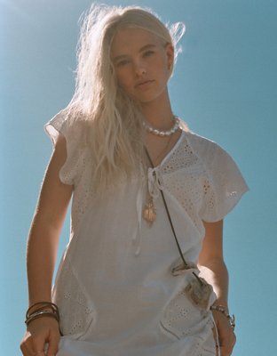 AEO Chunky Pearl Necklace
