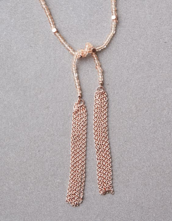 AEO Layered Bead Necklace