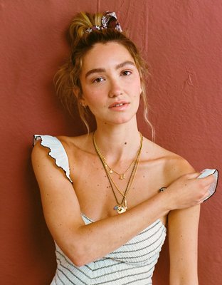 AEO Sardine Charm Necklace 2-Pack