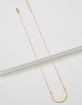 AEO Charm Crescent Necklace Base