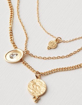 American Eagle AEO Layered Coin Necklace — фото 2