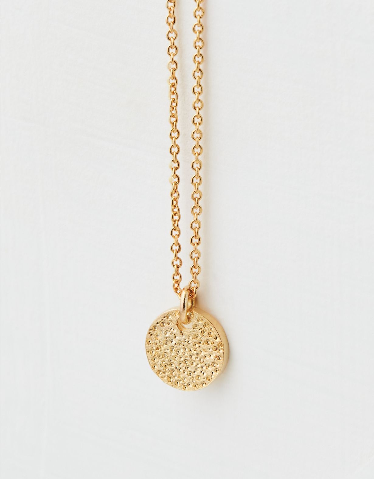 AE Dainty Gold Resin Necklace
