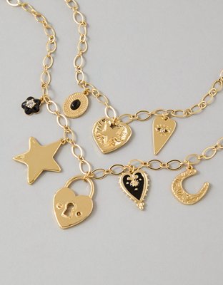 American Eagle AE Bar Layering Necklace — фото 2
