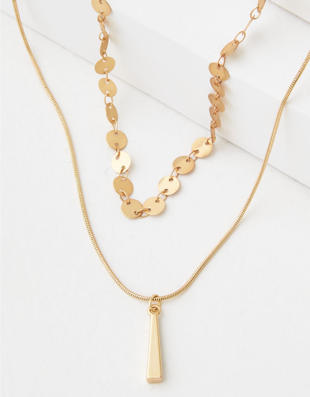 AE Bar Layering Necklace