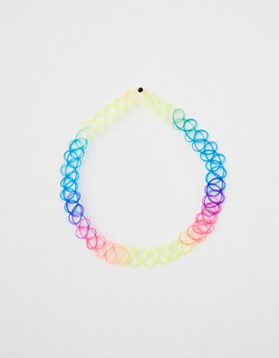 American Eagle AEO Rainbow Stretch Necklace — фото 2