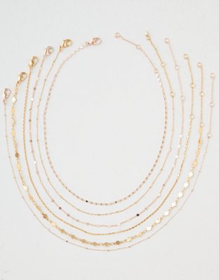 AEO Metal Chokers 5-Pack