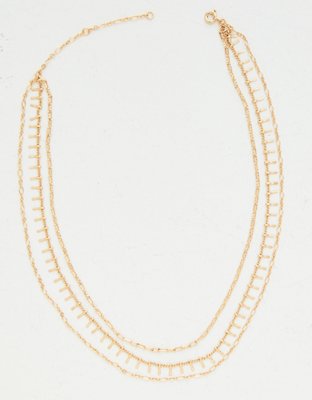 American Eagle AEO Gold Necklace 3-Pack — фото 2