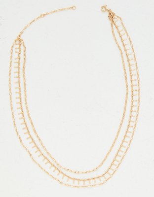 AEO Gold Necklace 3-Pack