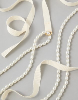 AE Beaded Tie-Back Necklace